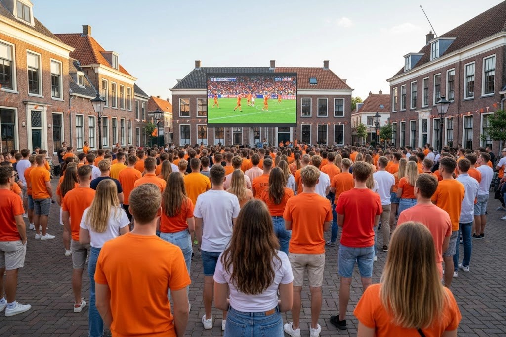 Groot WK scherm huren